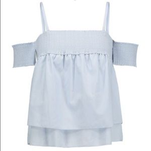 Rebecca Minkoff Off Shoulder Top with straps, Sz S